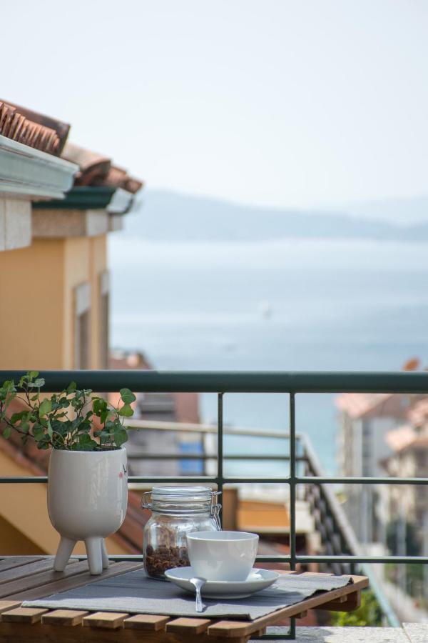 桑亨霍Precioso Atico Con Terraza Y Vistas A Silgar.公寓 外观 照片
